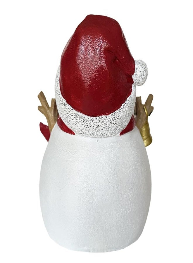 SLOCME Aquarium Christmas Snowman with Bell Decorations - Fish Tank Christmas Snowman Landscape Decoration Create Festive Atmosphere - Image 4